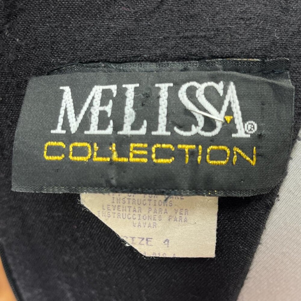 Melissa collection women’s black sleeveless dress. - Picture 4 of 5